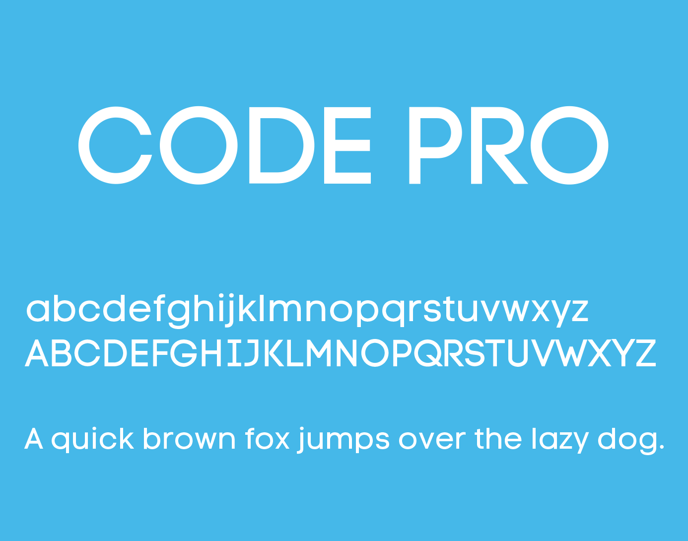 Free Download Code Pro Font